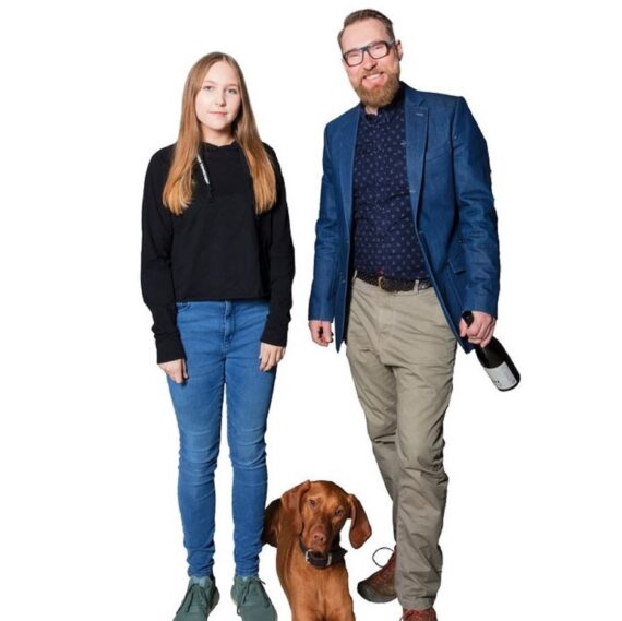 Hannah Leo und Hund